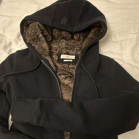 TNA slim fit hoodies with faux - Picture 2 of 5